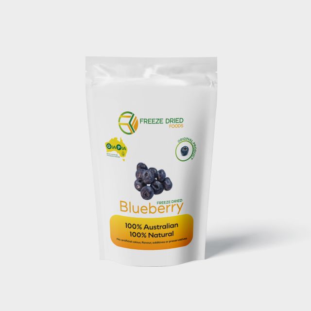 Freeze Dried Australian Blueberries Retail Packs