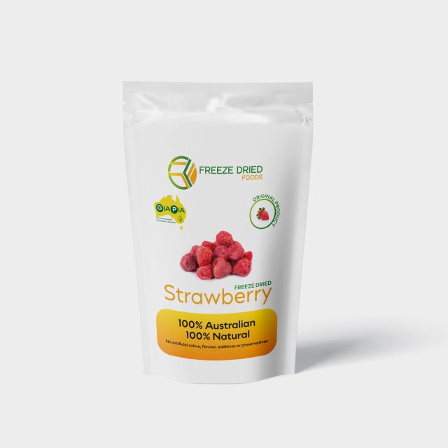 Freeze Dried Australian Strawberries Retail Packs